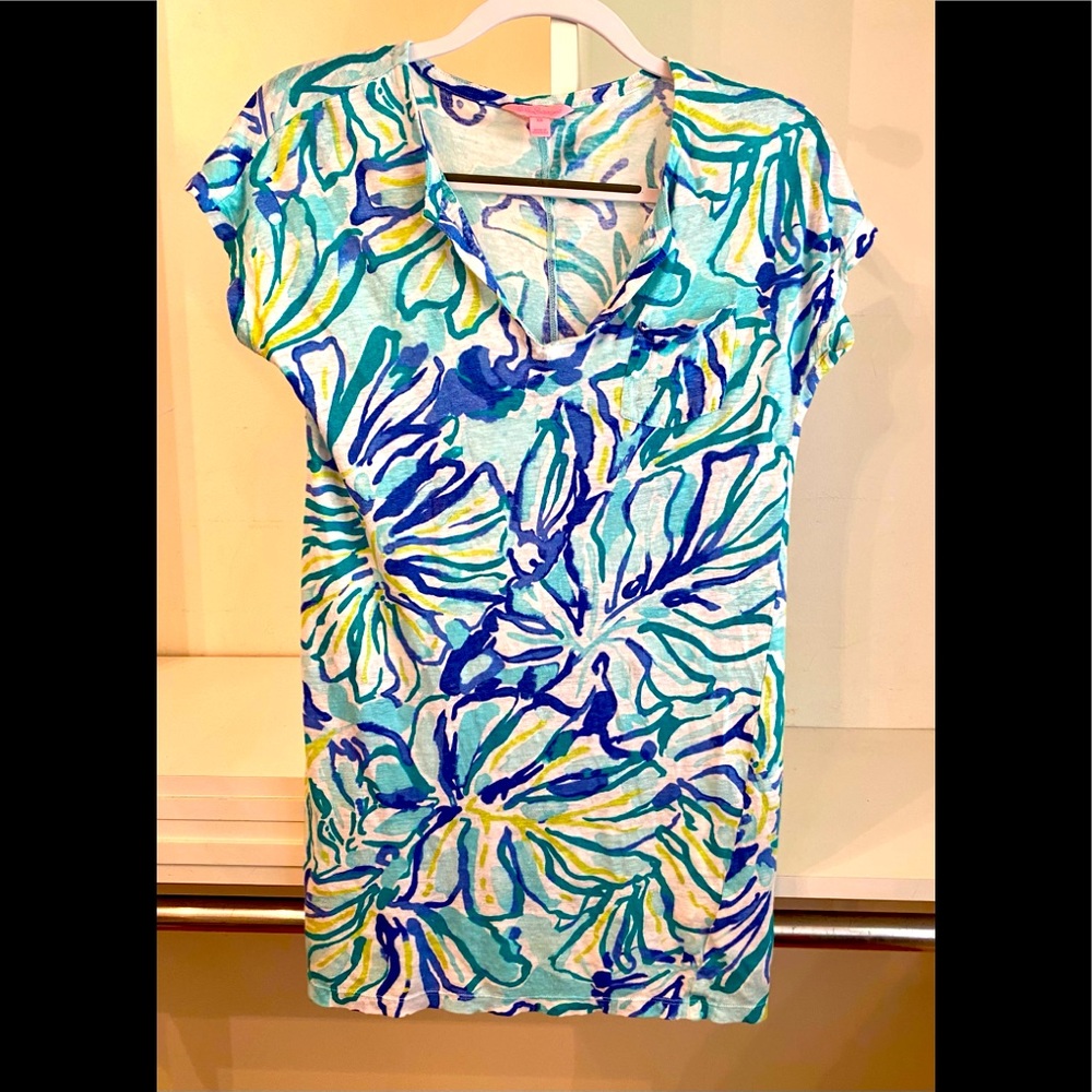Lilly Pulitzer linen dress